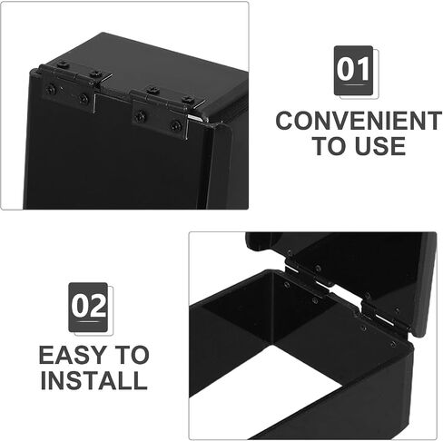 Outdoor Doorbell Rain Cover: Door Keypad Weather Protection, Fingerprint Access Control Cover, Compatible with Lock Keypad/Employee Time Clock in Kuwait