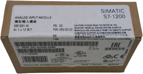 1Pcs Analog Input Module 6ESP231-4HA30-0XB0 6SE6400-1PB00-0AA0 6ESP241-1CH30-1XB0(6SE6400-1PB00-0AA0) in Kuwait