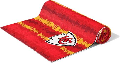 منشفة شاطئ من الألياف الدقيقة كبيرة الحجم من Northwest NFL Kansas City Chiefs، 60 × 70 بوصة - سريعة الجفاف، مقاومة للرمال، خفيفة الوزن، عالية الامتصاص، تصميم شيبوري in Kuwait