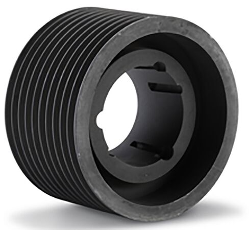 PVJ112X12.1610 بكرة Ametric® Poly V، ملف تعريف متري J، 12 أخاديد، قطر الملعب 112 مم، ممل لجلبة قفل مستدقة 1610، (رمز Mfg 1-023) in Kuwait