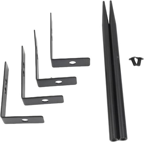 JTLB Adjustable Size Heavy Duty Iron Stand with Customizable Openings, Weatherproof, Easy Installation, Protects Home Foundation in Kuwait