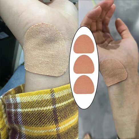 30 Pack Blister Bandages Waterproof Fabric Blister Prevention Tape Kinesiology Tape Precut Patch Strips Sticker for Hand Palm Feet Ankle Heels Boots Badminton Sports Gym Workout Hiking Chef in Saudi Arabia