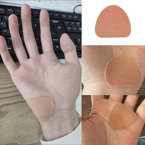 30 Pack Blister Bandages Waterproof Fabric Blister Prevention Tape Kinesiology Tape Precut Patch Strips Sticker for Hand Palm Feet Ankle Heels Boots Badminton Sports Gym Workout Hiking Chef in Saudi Arabia
