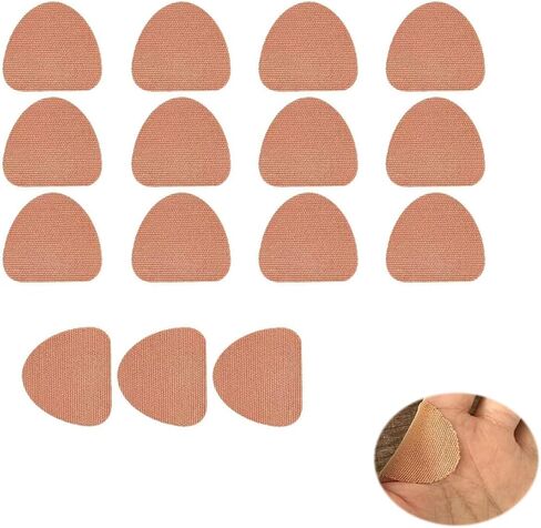 30 Pack Blister Bandages Waterproof Fabric Blister Prevention Tape Kinesiology Tape Precut Patch Strips Sticker for Hand Palm Feet Ankle Heels Boots Badminton Sports Gym Workout Hiking Chef in Saudi Arabia