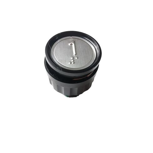 ID 590739 Elevator Round Button 3-pin D-Type Green Light Use for 5400 Lift Spare Parts 1~10 in Saudi Arabia