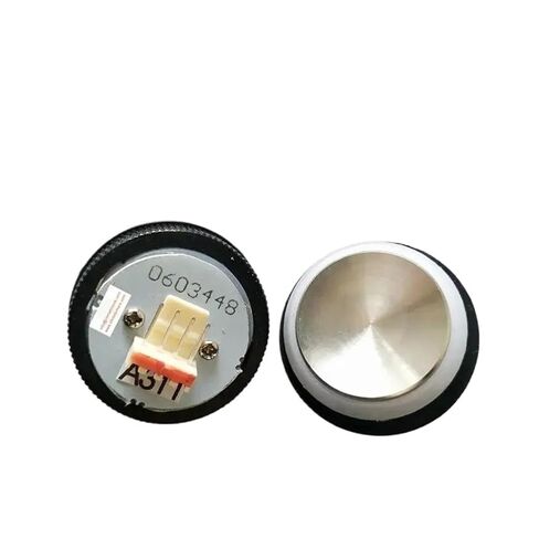 A311 0603448 Elevator Push Button Red Light 4-pin 3-Wire Lift Spare Parts Stainless Steel Hairline Surface in Saudi Arabia