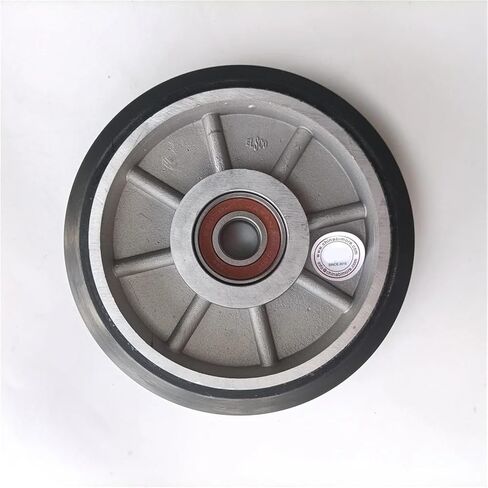 Elevator Lift High Speed Guide Shoe Roller Double Bearing Wheel 150 * 32 * 6203 OD 150mm W 32mm/20mm 6203 ID 17mm in Saudi Arabia