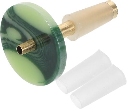 ULTECHNOVO Brass Suona Core Replacement Set with Air Valve and Rubber Sleeves, Seamless Soldered Small G Pitch Suona Repair Accessory for Wind Instrument Maintenance in Kuwait