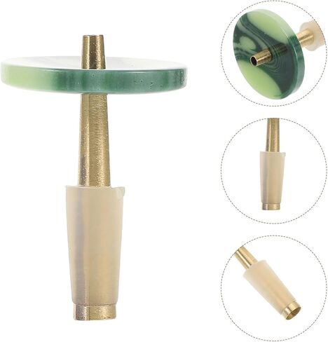 ULTECHNOVO Brass Suona Core Replacement Set with Air Valve and Rubber Sleeves, Seamless Soldered Small G Pitch Suona Repair Accessory for Wind Instrument Maintenance in Kuwait