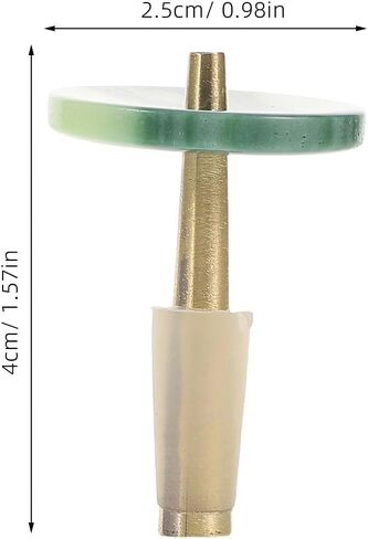 ULTECHNOVO Brass Suona Core Replacement Set with Air Valve and Rubber Sleeves, Seamless Soldered Small G Pitch Suona Repair Accessory for Wind Instrument Maintenance in Kuwait