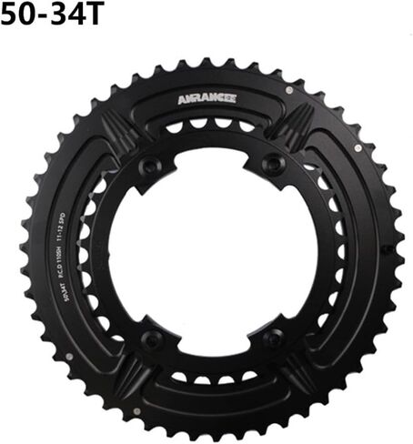لسلسلة دراجة الطريق 105 FC-R7000 110BCD 50-34T سلسلة مزدوجة لـ Ultegra FC-R8000 وللكرنك غير المتماثل Dura-Ace FC-R9100 10/11/12 سرعة (34/50T) in Kuwait