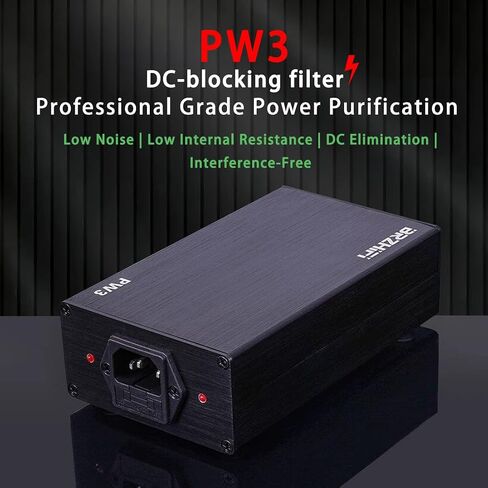 PW3 2000W DC Blocking AC Power Purifier، فلتر ضوضاء الصوت Hi-Fi | القضاء على هوم المحولات وإزاحة شبكة التيار المستمر، مثالي للمسرح المنزلي، والصوت الاحترافي، وإضاءة المسرح، والمعدات الصناعية in Kuwait