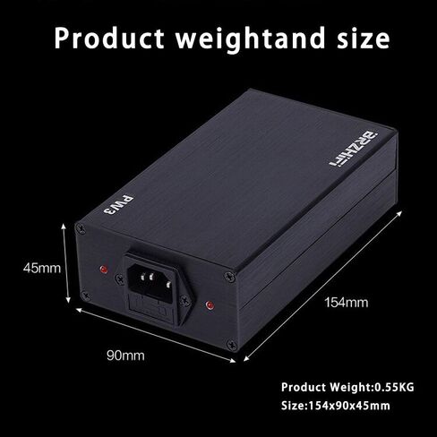 PW3 2000W DC Blocking AC Power Purifier، فلتر ضوضاء الصوت Hi-Fi | القضاء على هوم المحولات وإزاحة شبكة التيار المستمر، مثالي للمسرح المنزلي، والصوت الاحترافي، وإضاءة المسرح، والمعدات الصناعية in Kuwait