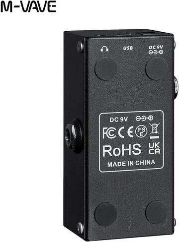 IR-Box Compact Guitar & Bass Cab Simulator Pedal with 32 IR Presets, 9-Band EQ Module, XLR Output & App Customization – High-Fidelity Portable IR Loader in Kuwait