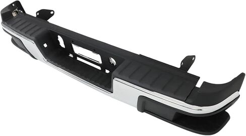 مجموعة مصد الصدمات الخلفية متوافقة مع 2016 2017 2018 2019 2020 2021 2022 Chevy Colorado GMC Canyon، W/O Park Sensors، أسود، بديل لـ 84190118، 84568267، GM1103180، GM1103181 in Kuwait