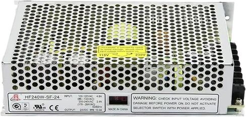 HF240W-SF-24 مفتاح إمداد الطاقة 110/220VAC إلى DC24V 10A للتحكم الصناعي/LED/المراقبة والطبية (24V 10A) in Kuwait
