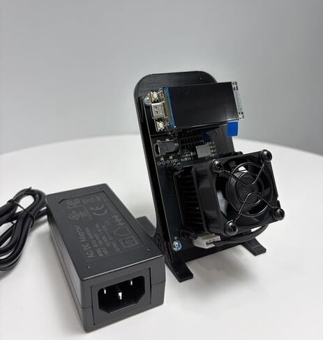 Dogexus DX01 Scrypt Miner – 60M Hashrate ASIC for Litecoin (LTC) and Dogecoin (Doge) Mining, Energy-Efficient 19W Low Power Consumption, Plug-and-Play Home Crypto Mining Rig in Kuwait
