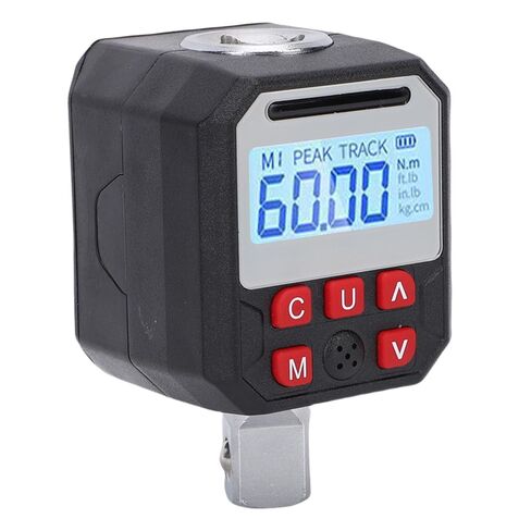 Aramox 1/2 Digital Torque Adapter 0-60Nm 2% Accuracy Preset Values 500 Data Storage Buzzer and LED Alerts with 3 Mode Torque Wrench Tester and 4 Units for Auto Moto DIY in Kuwait