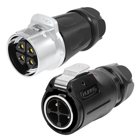 CNLINKO LP-24 19 دبوس موصل دائري IP68 مجموعة قابس التزاوج المقاومة للماء | 5 أمبير، 250 فولت تيار متردد، اتصال مطلي بالذهب، لحام، التوصيل والتشغيل، للطاقة الجديدة، الصناعة الكهروضوئية، المعدات الخارجية in Kuwait