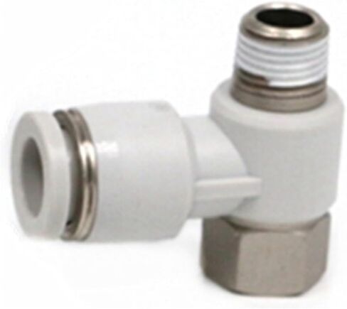 7pcs One-Touch Fitting PHF Series PHF4M5/01 PHF6M5/01/02/03 PHF801/02/03/04 PHF10 PHF12 Threaded Type Universal Female Elbow(PHF1004) in Kuwait