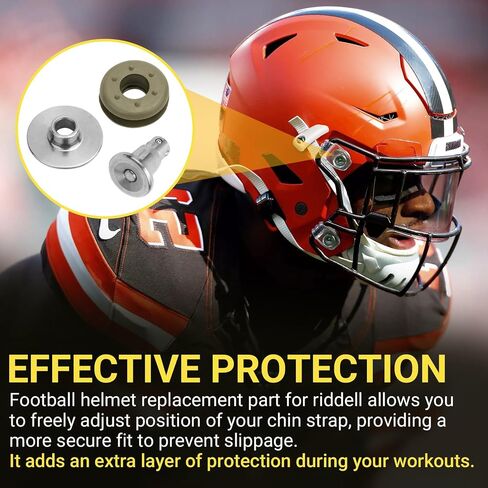 خوذة كرة القدم دبوس سريع الفك لخوذة Riddell Speed ​​& Speedflex الصغيرة لكرة القدم، مسامير مشابك لقناع الوجه للشباب والكبار ملحقات خوذة كرة القدم in Kuwait
