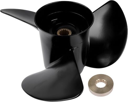 المروحة 14x19 بديلة لياماها الخارجية 150hp 175hp 200hp 220hp | 225 حصان 250 حصان 300 حصان F150 F175 F200 VF200V-MAX، 15 شريحة سن، 6G5-45945-01-98 in Kuwait
