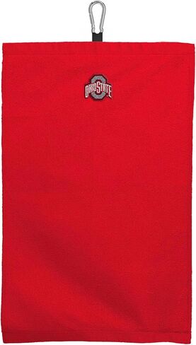 NORTHWEST Ohio State Buckeyes NCAA Team Logo منشفة جولف من الألياف الدقيقة ثلاثية الطي مقاس 16 × 24 بوصة in Kuwait