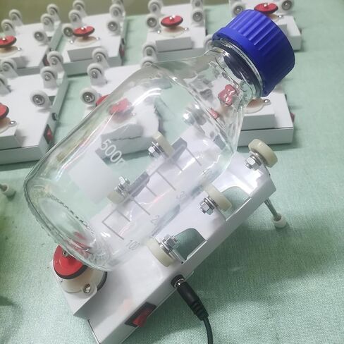 ماكينة رش طلاء كهربائية، خلاط طلاء وحبر محمول لزجاجات أسطوانية سعة 1 لتر/500 مل، نقل حبر عالي واستعادة الألوان، آلة رج الطلاء الفنية والحرفية in Kuwait