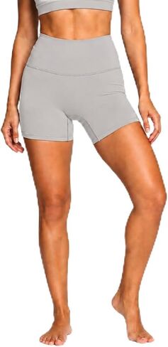 Free Flow Sport Shorts for Women – High Waisted Biker Shorts with Pockets, Buttery Soft Workout Shorts in Saudi Arabia