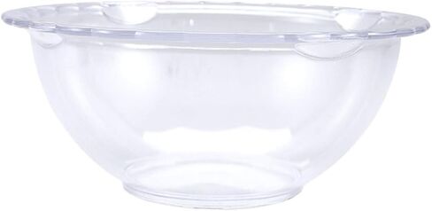 ABOOFAN Transparent Small Wash Basin Sturdy Multipurpose for Face Washing Hand Care and Nail Art Lightweight Portable Space Saving Design for Home Bathroom Outdoor Camping and Beauty Salon in Kuwait
