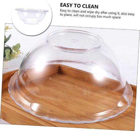 PRETYZOOM Sturdy Transparent Small Face Washing Basin with Lace Design Hand Washbasin for Home Dormitory and Beauty Salon Use Practical Portable Face Basin for Everyday Cleaning in Kuwait