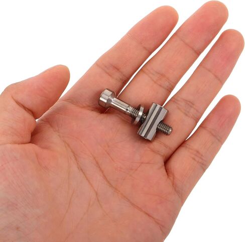Bike Seatpost Fixing Bolts and 2pcs M5x30 Titanium Alloy Locking Structure Anti-loosening Design for Mountain Bike Seatpost Suitable for Terrains and Smooth Roads in Kuwait
