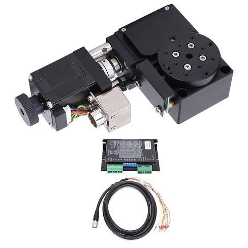 طاولة منزلقة بمنصة دوارة بزاوية محدودة من Tyenaza Linear Stage مع محرك + محرك SPR4017 in Kuwait