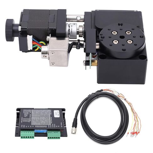 طاولة منزلقة بمنصة دوارة بزاوية محدودة من Tyenaza Linear Stage مع محرك + محرك SPR4017 in Kuwait