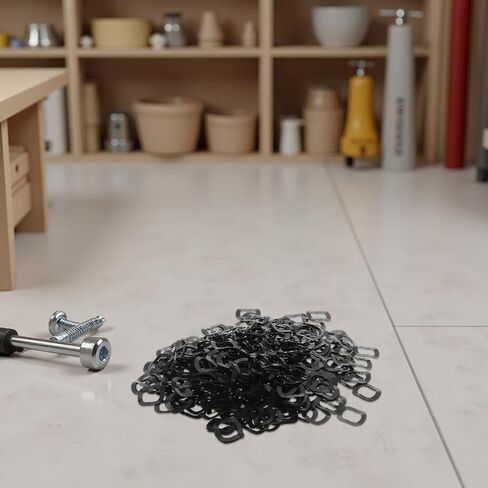 Homoyoyo 1000pcs Black Manganese Metal Wave Spring Washers 6mm Id X 9mm Od X 0.2mm Thick Compression Gaskets for Screws Bolts Motor Bearings and Circuit Connection in Saudi Arabia
