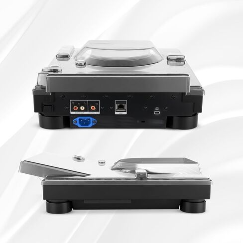 غطاء من البولي كربونات مكون من قطعتين لجهاز Pioneer DJ CDJ-3000X، غطاء صلب لمعدات DJ واقي من الكمبيوتر الشخصي للحيوانات الأليفة مقاوم للخدش وغطاء واقي للسفر in Kuwait