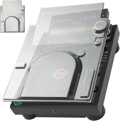غطاء من البولي كربونات مكون من قطعتين لجهاز Pioneer DJ CDJ-3000X، غطاء صلب لمعدات DJ واقي من الكمبيوتر الشخصي للحيوانات الأليفة مقاوم للخدش وغطاء واقي للسفر in Kuwait