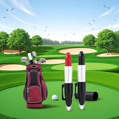 A Set Golf Ball Line Marker Golf Ball Line Drawing Marker Line Template Liner Drawing Marking Alignment Putting Tool Golf Ball Line Liner Alignment Putting Tool Golf Ball Line Marker Tool in Kuwait
