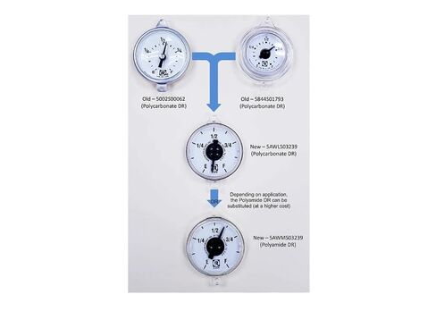 5AWLS03239 Sr. قرص القراءة المباشرة | 2 5/16 بوصة | يستبدل 5844S01793 5002S00062 5141S00062 | يناسب أجهزة قياس السلسلة 6500 8600 in Kuwait