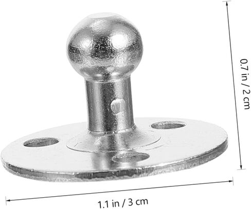 Balacoo 20 قطعة الغاز الربيع تصاعد قوس الثقيلة ل غطاء الكرة رئيس الدعامات الغاز الملحقات in Kuwait