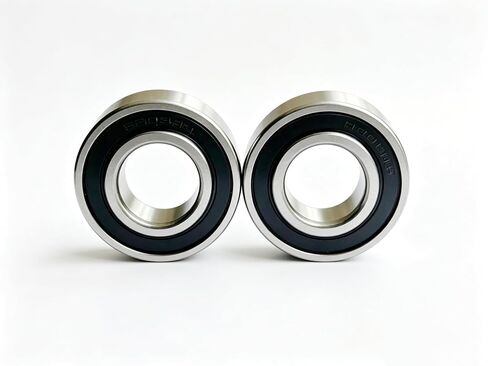 6205-2RS محامل كروية ذات أخدود عميق مختومة، 25 × 52 × 15 مم قطعتان | عمر خدمة طويل، مناسب لجزازات العشب والأدوات الكهربائية، هيكل فولاذي عالي الجودة لأداء موثوق in Kuwait