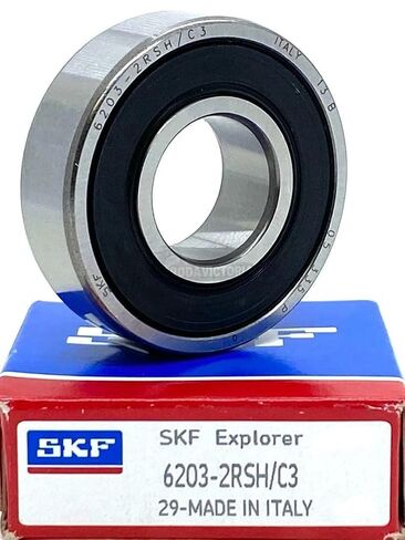 SKF 6203-2RSH C3 Deep Groove Ball Bearings 17x40x12 mm in Kuwait
