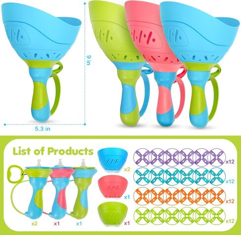 Outdoor Toys for Kids Ages 4-8, 4 Packs Flying Catching Game, Outside Manual Capture Chasing Toys for Ages 3-7, Fun Family Games for Boys Girls Ages 2 3 4 5 6 in Kuwait