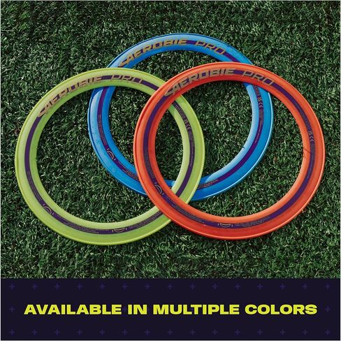 قرص طائر خارجي من Aerobie Pro Ring، حلقة طيران لحفلات الأطفال وألعاب الفناء الخلفي، أفكار هدايا للأولاد المراهقين، ألعاب أطفال للأعمار من 5 سنوات فما فوق، أزرق، 35.56 سم in Kuwait