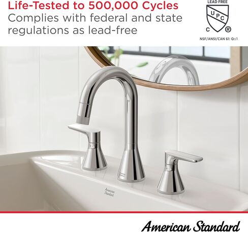 American Standard 7075104.002 Colony Pro SL Monoblock أقل ، أقل من الكروم المصقول in Kuwait