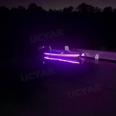 أضواء LED البحرية للقوارب، شريط أضواء LED أسود بالأشعة فوق البنفسجية فوق البنفسجية، شريط ضوء القارب 12 فولت 32.8 قدم 10 متر، أضواء الصيد الليلية لصيد الأسماك العائمة، يخت الكاياك in Kuwait