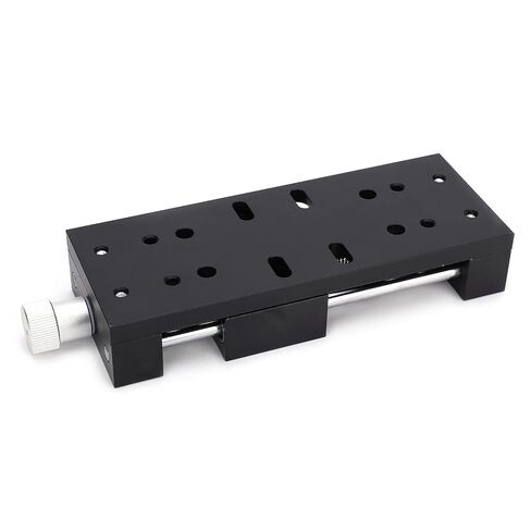 X المرحلة الخطية دليل الدقة انزلاق الجدول سبائك الألومنيوم SP80A DB60 منصة ضبط غرامة لمعدات القياس البصري 40x60mm in Kuwait