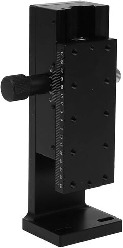 Manual Linear Positioning Stage, Dovetail Linear Stage Z Axis Manual Fine Tune Platform for Precision Applications 40x90mm in Kuwait