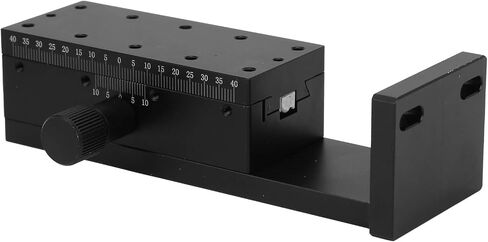 Manual Linear Positioning Stage, Dovetail Linear Stage Z Axis Manual Fine Tune Platform for Precision Applications 40x90mm in Kuwait