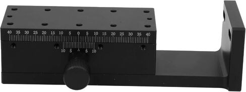 Manual Linear Positioning Stage, Dovetail Linear Stage Z Axis Manual Fine Tune Platform for Precision Applications 40x90mm in Kuwait